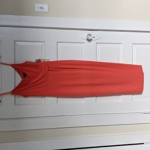 NWT 1State Peach Midi Dress